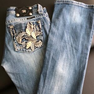Miss Me Light Blue Bootcut Jeans size 27